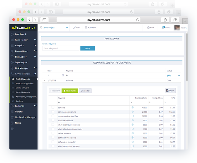 Keyword finder image keyword-finder-see-it-in-action