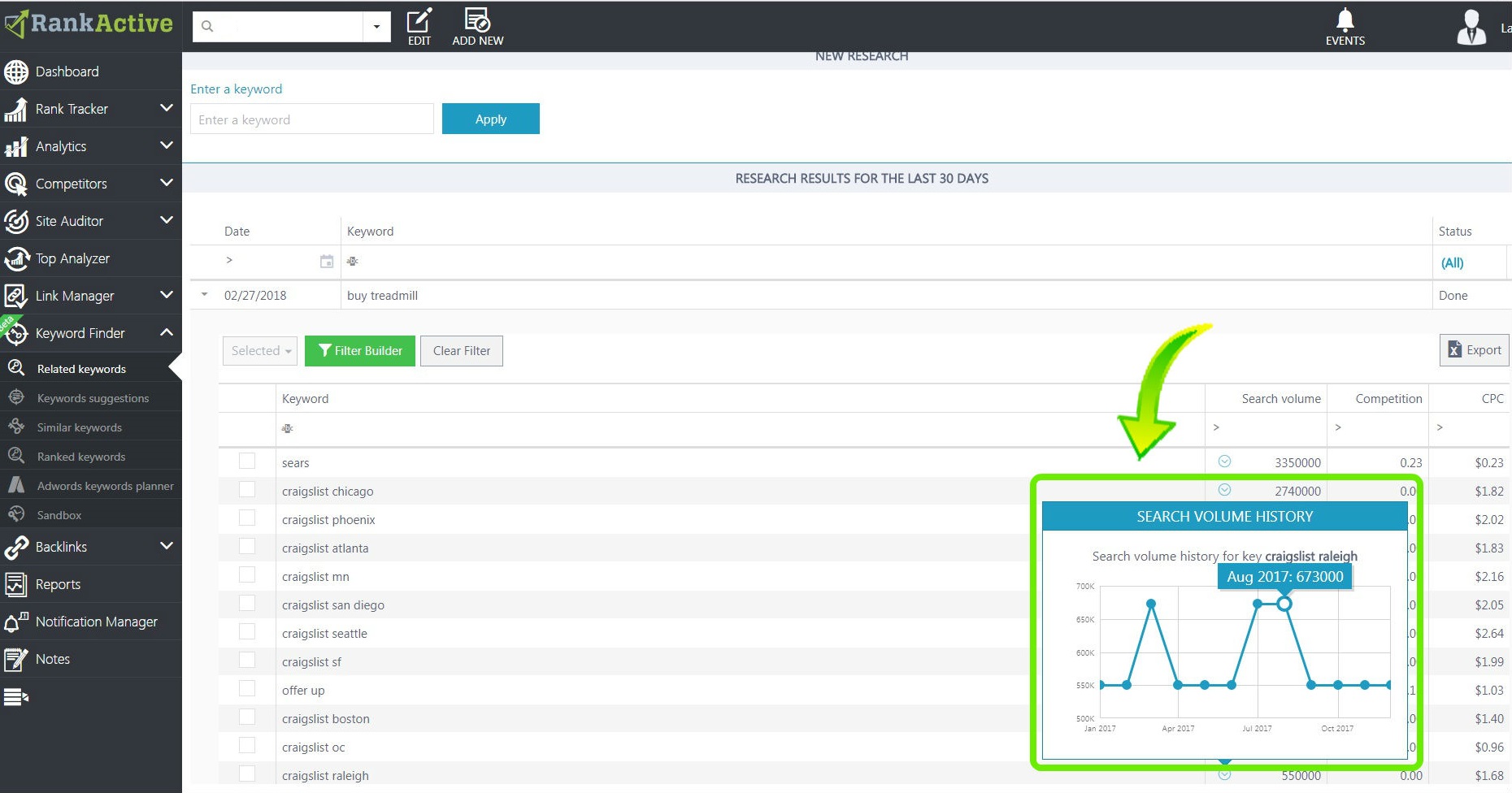 SearchHisotryKeywordFinder SearchHisotryKeywordFinder