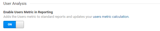 user-metrics-enabled user-metrics-enabled