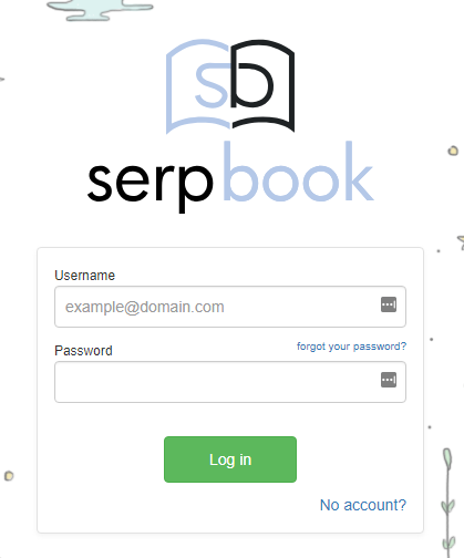 login-serpbook login-serpbook