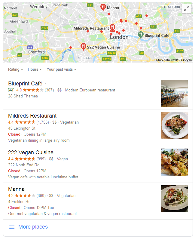 google my business restaurants google my business restaurants