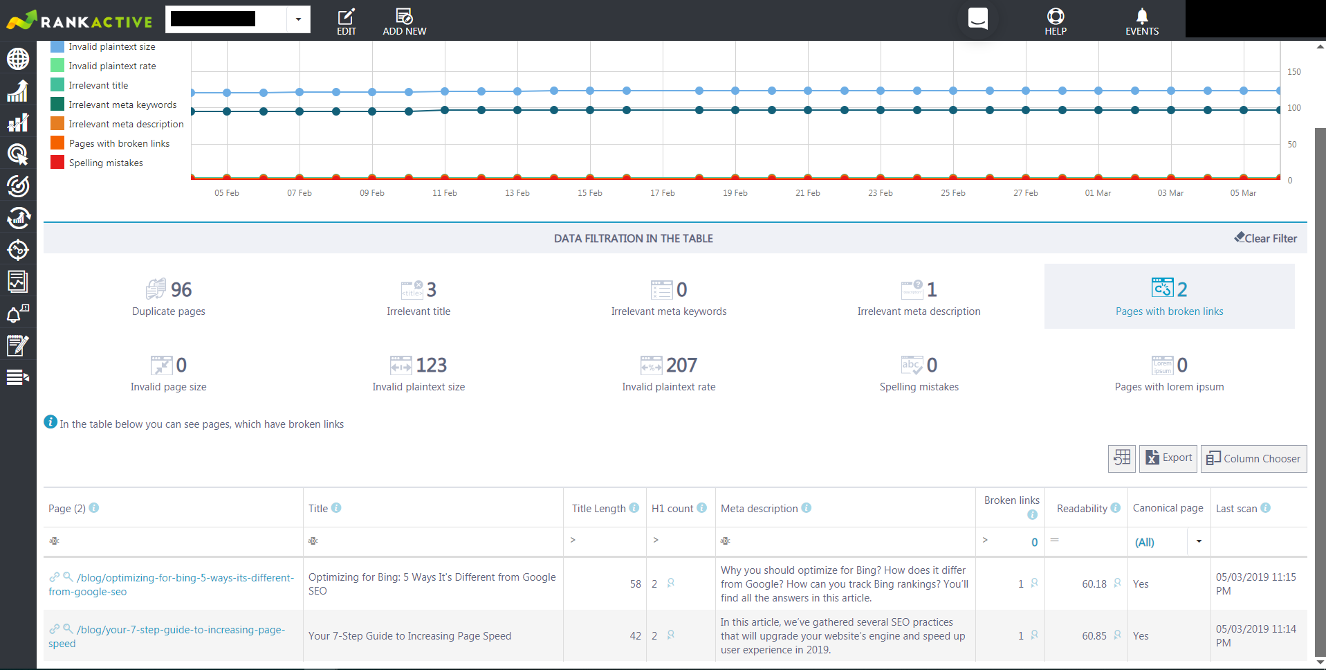 site auditor content filters site auditor content filters