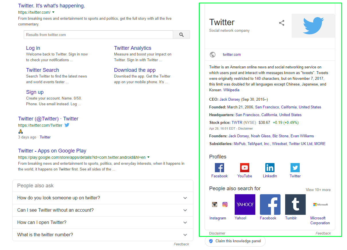 knowledge graph twitter example knowledge graph twitter example