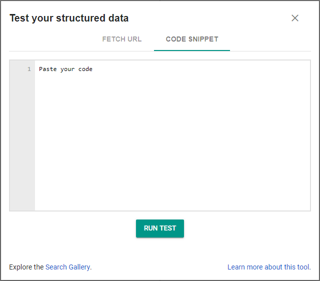 structured data testing tool structured data testing tool