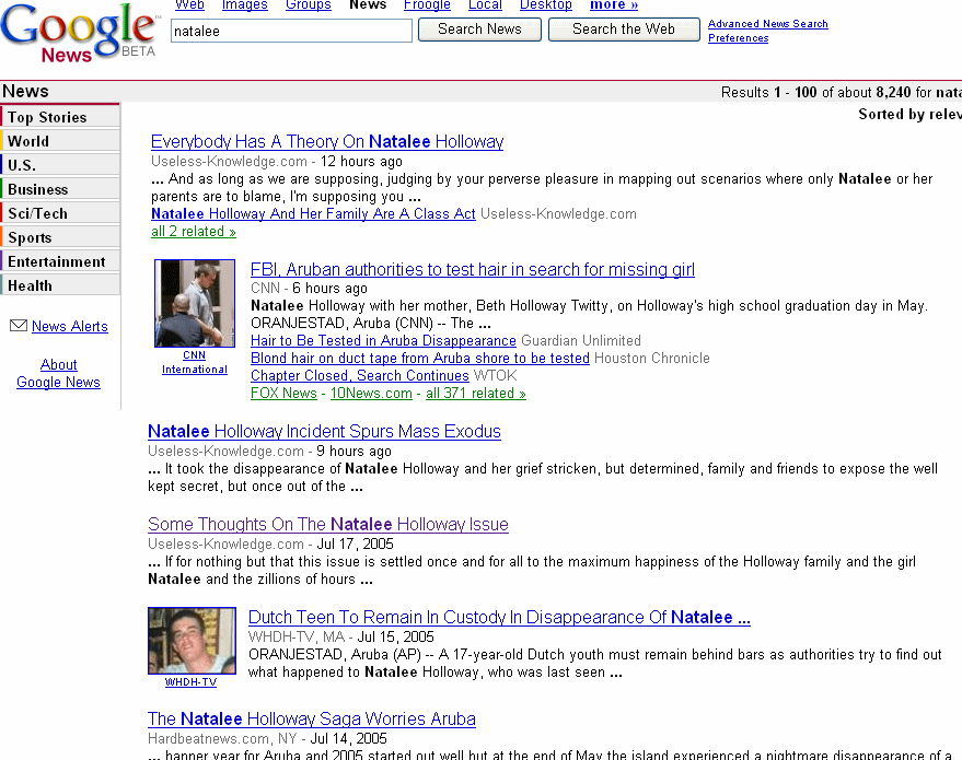 Google news beta Google news beta
