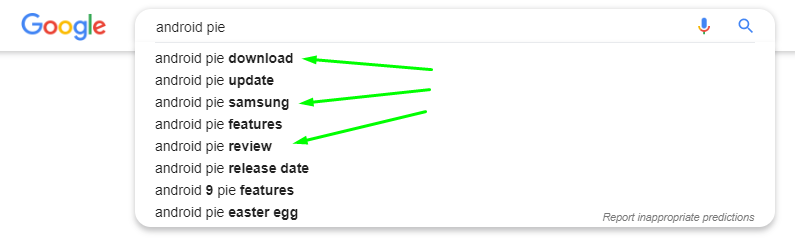 android pie google autocomplete android pie google autocomplete