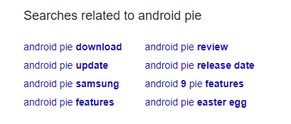 android pie related searches android pie related searches
