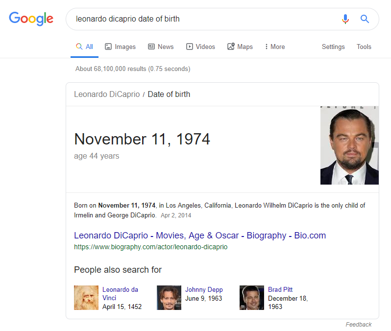 quick answers Google example 1 quick answers Google example 1