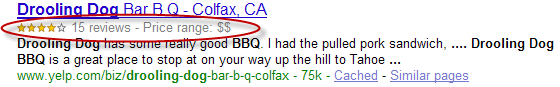 rich snippets Google 2009 rich snippets Google 2009