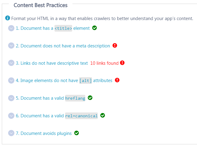 content best practices SEO Lighthouse RankActive content best practices SEO Lighthouse RankActive