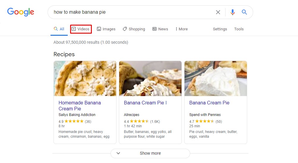 how to make banana pie videos how to make banana pie videos