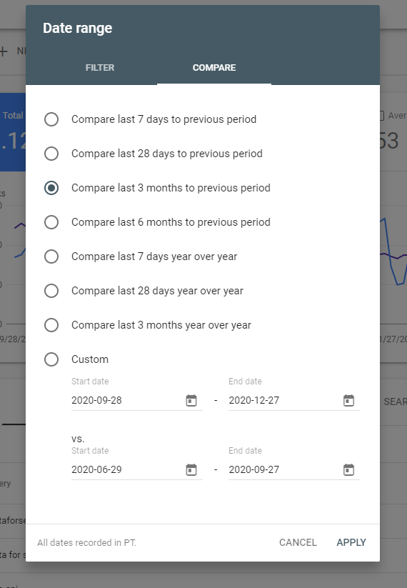 filtering results filtering results