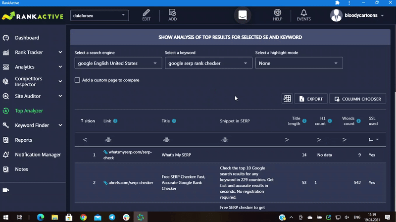 RankActive's PWA RankActive's PWA