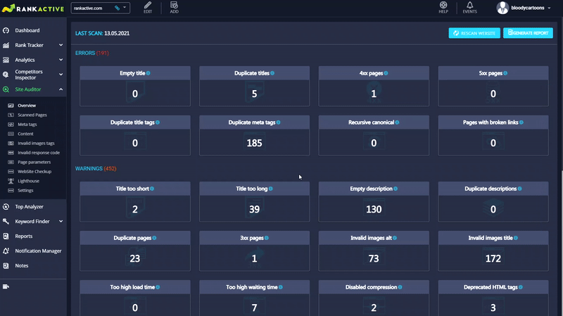 generating report in two clicks generating report in two clicks