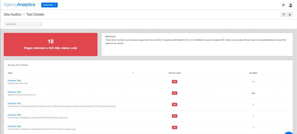 agencyanalytics site auditor agencyanalytics site auditor