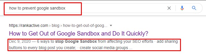 Google rewrote our manually specified description to match the query better Google rewrote our manually specified description to match the query better